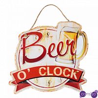 Аксессуар на стену Beer o'clock