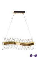 Люстра стеклянная LED "Волна"