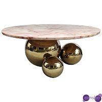 Кофейный стол Ball Metal Gold Coffee Table