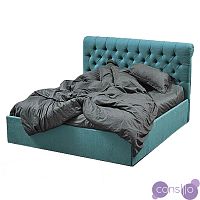 Кровать Turquoise Capitone Bed
