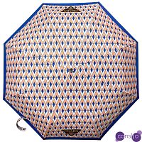 Зонт раскладной PRADA дизайн 004 Синий цвет