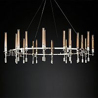Люстра Restoration Hardware Fontanelle Chandelier nickel