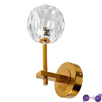 Бра RH Boule de Cristal Single Wall Lamp Gold