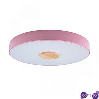Потолочный светильник Wooden Wheels Pink диаметр 40