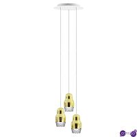 Подвесной дизайнерский светильник FEDORA 3 by AXO LIGHT (золотой)