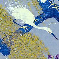 Обои ручная роспись Herons & Willows Winter