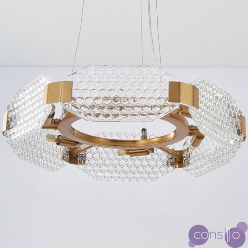Люстра Ring shaped crystal chandelier