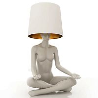Лампа MANNEQUIN LAMP с абажуром телесный замок