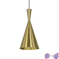 Люстра Beat Light Tall Brass designed by Tom Dixon in 2007