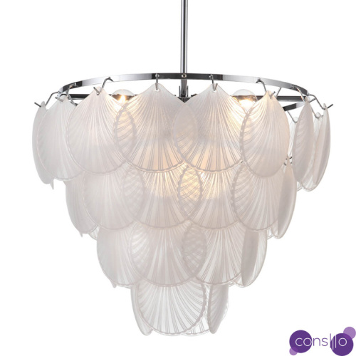 Люстра Glass Shells Suspension Chandelier