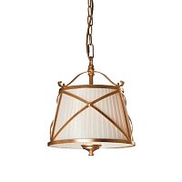 Люстра абажур Provence Lampshade Light Gold Chandelier