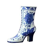 Ваза декоративная Oriental Blue Boot Vase
