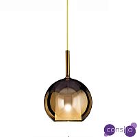 Подвесной дизайнерский светильник GLO by Penta (золотой, D20)