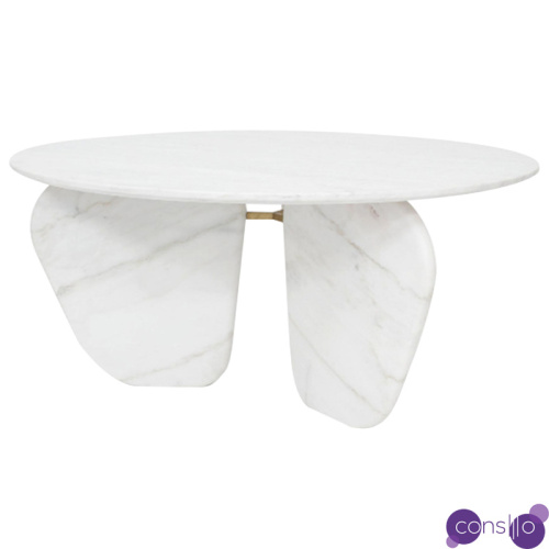 Обеденный стол Hera Dining Table Белый Мрамор