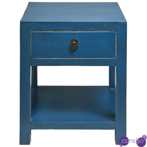 Тумба деревянная Tamsin Nightstand Blue