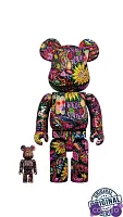 Bearbrick Psychedelic Paisley 400% (28cm)