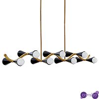 Линейная люстра Jonathan Adler CARACAS WAVE CHANDELIER