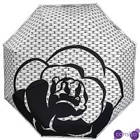 Зонт раскладной CHANEL дизайн 011 Белый цвет
