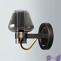 Стеклянный настенный светильник в стиле постмодерн MAGNE WALL
