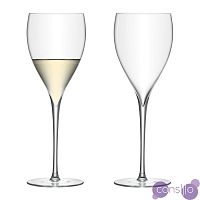 Набор бокалов для белого вина savoy 380 мл прозрачный, 2 штуки