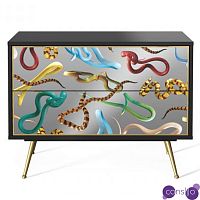 Комод Seletti Chest of Two Drawers Snakes