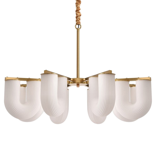 Люстра Berthe Arch Chandelier 8 плафонов