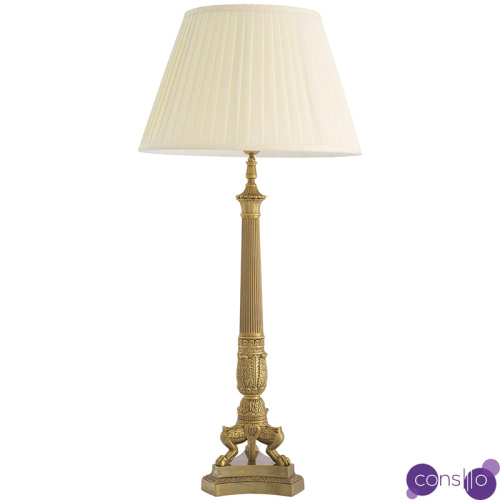 Настольная лампа Eichholtz Table Lamp Marchand Brass