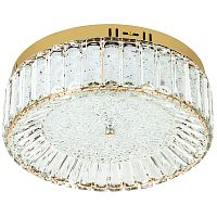 Потолочный светильник Stephane Glass Gold Ceiling Lamp 50