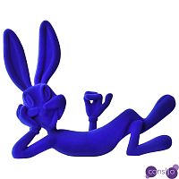 Декоративная статуэтка синий флок Bugs Bunny Blue Statuette