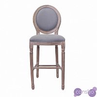 Полубарный стул со спинкой серый Filon grey