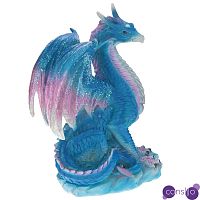 Декоративная статуэтка Дракон Blue Pink Dragon Statuette
