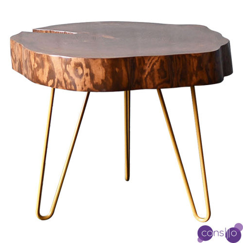 Кофейный стол Dylon Industrial Metal Rust Coffee Table