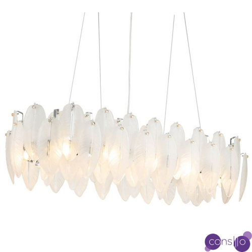 Люстра Bud Petals Chandelier Chrome Line