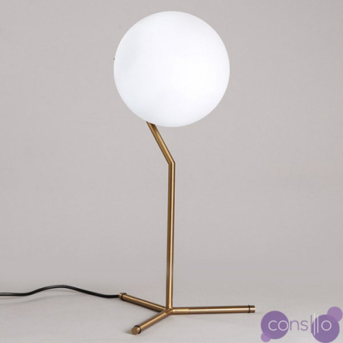 Настольная лампа IC Lighting Flos Table 1 High brass designed by Michael Anastassiades