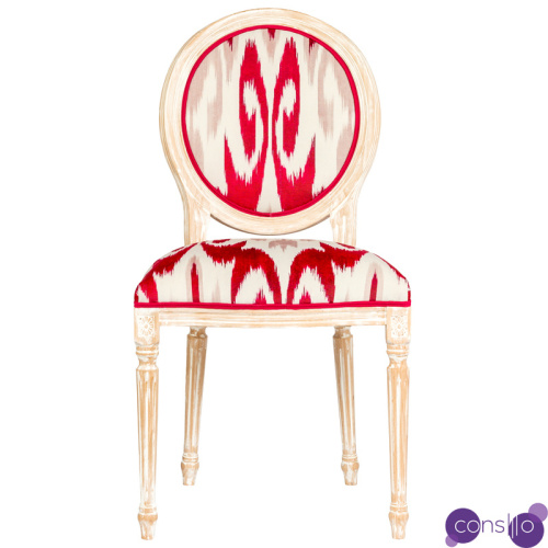 Стул Ikat Pattern Красный
