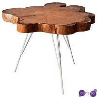 Кофейный стол Korben Industrial Metal Rust Coffee Table