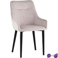 Стул Joan Chair Светло-Розовый Велюр