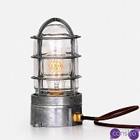 Настольная лампа Steampunk Cage Glass Edison Table lamp