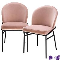 Комплект из двух стульев Eichholtz Dining Chair Willis Set of 2 nude