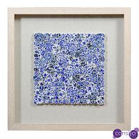 Панно Blue and White Mosaic square