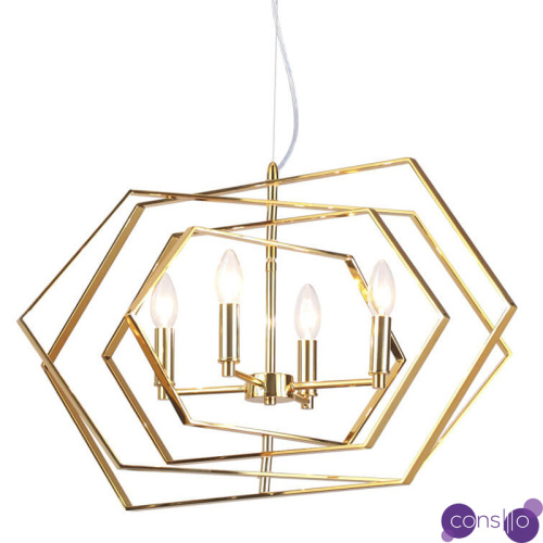 Люстра Damaris Chandelier gold