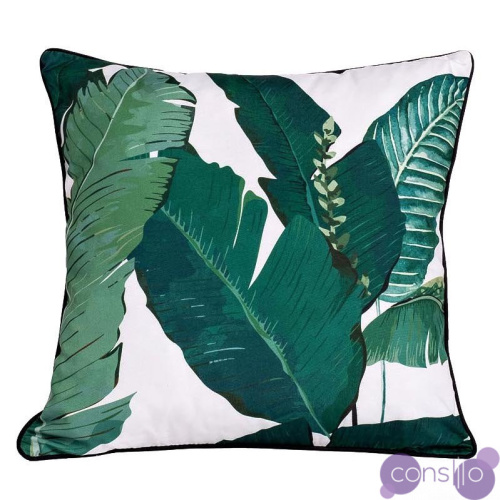 Подушка Tropical Leaves