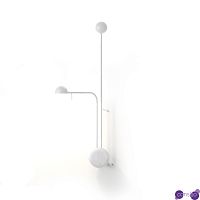 Настенный дизайнерский светильник Pin 1685 by Vibia (белый)