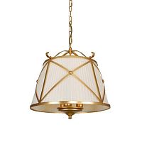 Люстра абажур Provence Lampshade Light Gold Chandelier