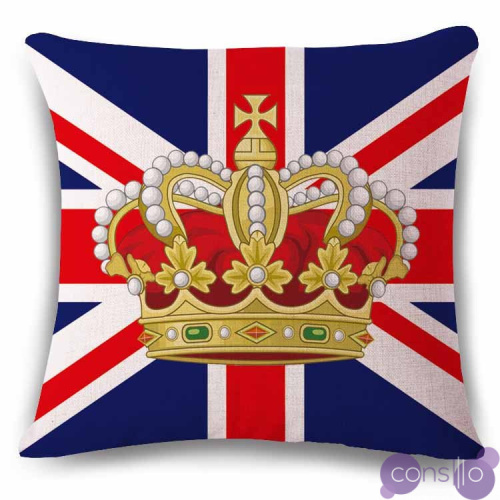 Декоративная подушка God save the Queen