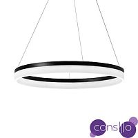 Подвесной Led дизайнерский светильник Corona by SONNEMAN D80 (черный)