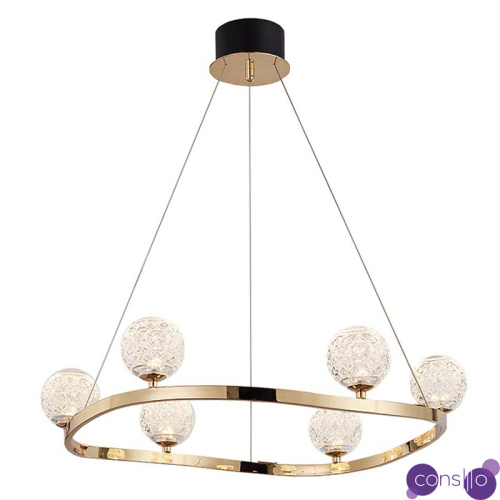 Люстра Aella Glass Balls Round Chandelier