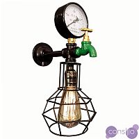 Бра Wall Lamp Manometer and Green water tap