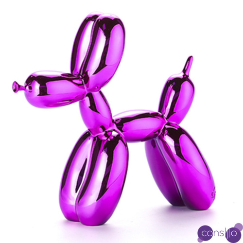 Статуэтка Jeff Koons Balloon Dog medium Purple