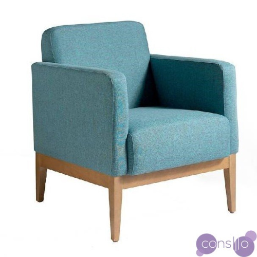 Кресло GOB-4278 от Angel Cerda голубое